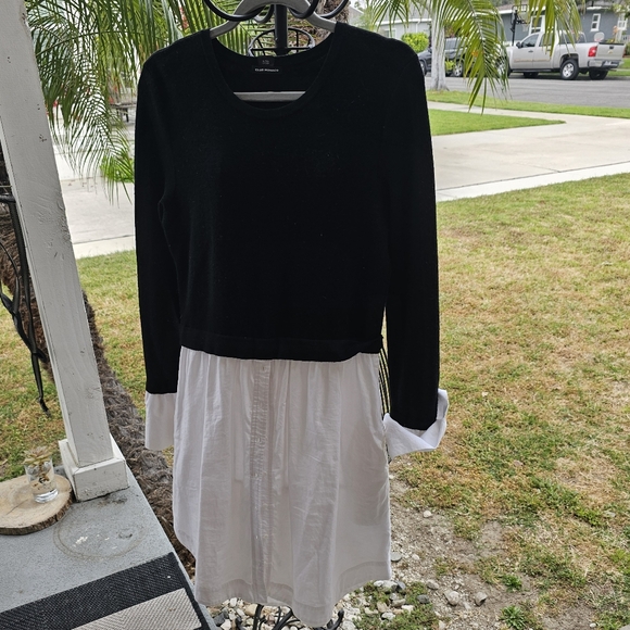 Sweater Shirt Dress - Picture 2 of 5